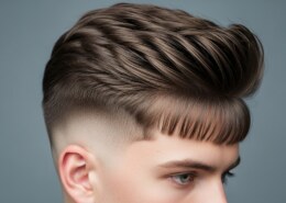 blow out taper textured fringe