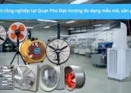 Quạt Phú Đạt Vượng – Thương Hiệu Dẫn Đầu Trong Giải Pháp Thông Gió Chất Lượng Cao